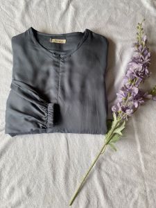 ANNISA gamis busui gamis rayon twill fashion wanita gamis susun