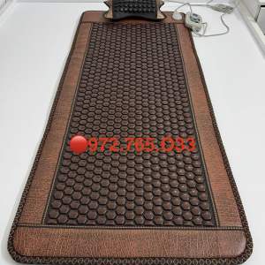 Thảm đá nhiệt nóng 70x170cm (đá lục giác) giúp giảm đau nhức xương khớp toàn thân đau thoát vị đĩa đệm