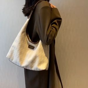 BAO016 Tas Tote Bag Wanita Kapasitas Besar Desain Fashion Terbaru Tas Bahu Tote Bag Wanita Kapasitas Besar