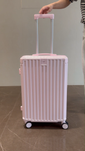 ISLAND ELEPHANT CAREFREE Series Maleta Luggage Travel Bag 20/24/28inch Suitcase With USB Cup Holder
