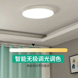 RHPOA [50CM-144W] High brightness iron LED eye protection ceiling light with high color rendering and flicker free adjustment of brightness/light color