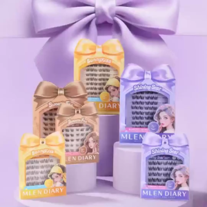 MLEN DIARY False Eyelashes with Glue Gentle Style 9-12MM 3D Self-Adhesive Strip Natural Reusable Lashes