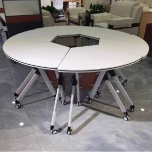 Foldable Training Table with Wheels