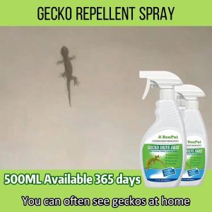 [No gecko in 50 years] Lizard spray 500ml Non-toxic and odorless Safe for pets and children Lizard killer spray Lizard repellent Gecko repellent Gecko killer spray Gecko repellent spray 壁虎驱除剂 壁虎药 壁虎喷雾 ubat cicak