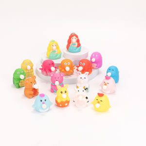 Gói 3 Lỗ Thông Hơi Giải Tỏa Áp Lực Dễ Thương Động Vật Nhỏ Vui Nhộn Và Thú Vị Bóp Và Nhổ Bong Bóng Đồ Chơi Giải Tỏa Áp Lực Âm Nhạc