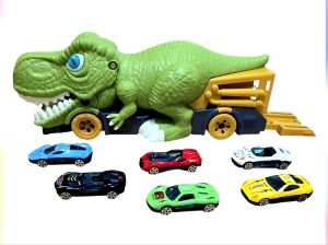 Dino Vehicle with Car Swallowing & Storage Feature ¡