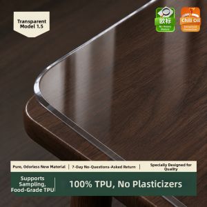 PINZHIWEI | Transparent Waterproof and Oil-Resistant Heat-Insulating Table Pad