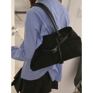 URCDN RDALVO | Túi Xách Da Lông Vịt Dung Lượng Lớn Phong Cách Retro