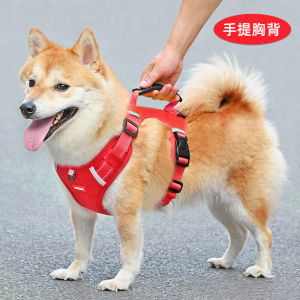 Dog Hand Holding Rope Anti Breaking Loose Pet Harness Shiba Inu Corgi Golden Retriever Medium Large Dog Vest Puppy Rope