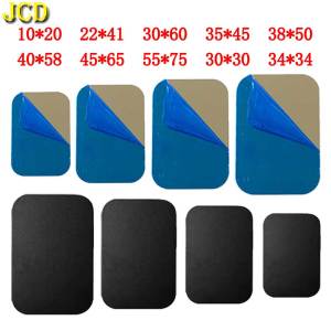 JCD 10PCS Metal Plate Sticker Disk Iron Sheet For Magnet Mobile Phone Holder Magnetic Car Stand For Iphone Xiaomi Huawei Samsung