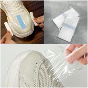 Waterproof Shoe Head Film Dirt Resistant Stickers Rainy Day Invisible Waterproof Membrane for Outdoor Use Universal Disposable Shoe Covers