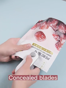 2In1 Mini Portable Heat Sealer Plastic Bag Sealing Machine Rechargeable Snack Heat Sealer Kitchen