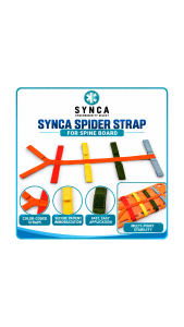 Spider Strap for Spine Board SYNCA OSH Color-Coded 10-Point Patient Immobilization Strap Support EMS