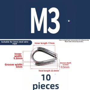 BAIRUITE | 304 Stainless Steel Load-bearing Eyelet Linkage Ring