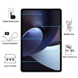 For OPPO Pad Air 2 Tempered Glass Screen Protector Tablet HD Clear Glass Protective Film