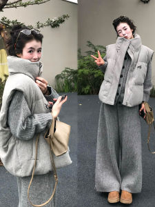 XUECAIQI | Stylish Korean Winter Set Women 3 Pieces
