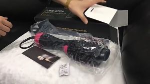 หวีไดร์เป่าผม 4in1 ปรับอุณหภูมิ บรรจุคู่และเส้นทรง รวมถุฆ้องแห้ง ผลิตภัณฑ์โลหิตเปียก พิเศษผลิตภัณฑ์ โดยรวม 3 ระดับ และคุณสมบัติของผม