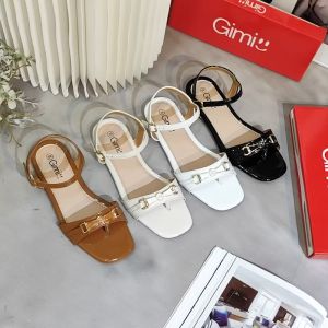 【DS】New Gimi Korean elegant Flat Sandals for Women size 35 to 40