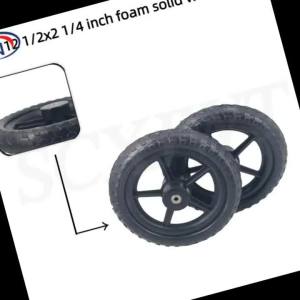 New Popular 12 1/2x2 1/4 Solid Wheel 12 Inch PU Tire Inflatable Wheel Suitable for Childrens Balance Bicycle
