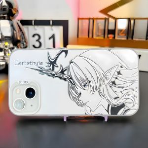 Colorful Silver YunoFlo Phone Case Cartoon Anime Style UV Spray Coating Silicone Protective Shell for  16 Huawei M70 Xiaomi 15 Redmi K80 Vivo IQOO 13 OnePlus Ace 5