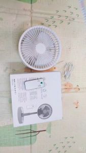 Quạt sạc tích điện cao cấp có điều khiển từ xa gấp gọn tiên lợi - Hàng nhập khẩu