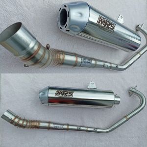 Knalpot Standar Racing Vixion OLD NEW Satria CB150 CBR150 Tiger Scorpio CB GL MP Tiger Sonic Supra GTR Original MRS Racing Exhaust