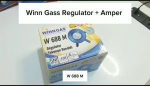 Regulator Winn Gas 688 meter W 688 M Dus Biru Winn Gas 688 Ampere