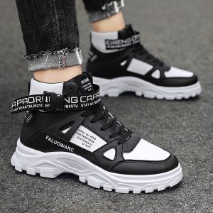 JIFANPAUL | Autumn New Casual Fashion Retro INS Style Thick Sole Men Boots