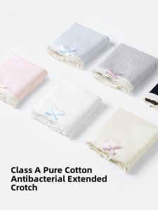 Quần lót tam giác AIMO cho nữ vải cotton kháng khuẩn kiểu cạp vừa thoáng khí