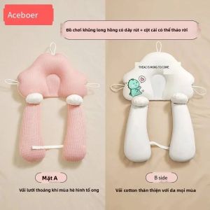 Gối Định Hình Cho Trẻ Sơ Sinh Có Thể Điều Chỉnh Chống Lật Khi Nằm Nghiêng Làm Dịu Giấc Ngủ Chất Liệu Cotton Dành Cho Bà Mẹ Và Bé
