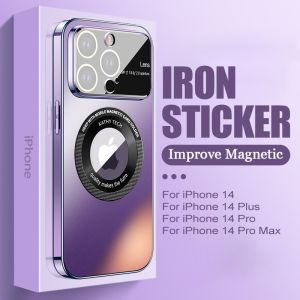 CrashStar MagSafe เคสโทรศัพท์กันกระแทกแบบแข็งกระจกหน้าต่างกล้องขนาดใหญ่สำหรับ iPhone 15 Pro Max 14 Pro Max 13 Pro Max Max ที่สวมครอบมีสัญลักษณ์ชาร์จไร้สายเคสโทรศัพท์ที่มีขายดีป้องกันกล้องด้วยเลนส์คลุมทั้งหมด