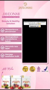 JAYEONMI Minuman Fiber Rasa Mixberry Untuk Kesehatan Tubuh Detox Perut Buncit Antioksidan Pelangsing Anti Aging
