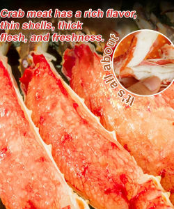 【Crab Meat  】😍Fresh and Mellow/Convenient to Eat [Bestseller] Snacks for Cooked Seafood in the Office Hand-Torn Crab Sticks Original Flavor Hand-Torn Crab Sticks Spicy 24g /240g  手撕蟹棒 原味 手撕蟹棒 香辣