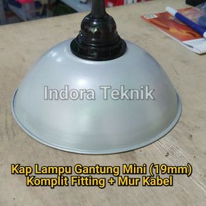 Kap Lampu Gantung Mini (19cm) - Lampu Jalan - Cafe - Lampu Belajar