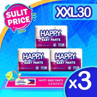 Happy Baby Pants Diapers XXL Generic 30’s