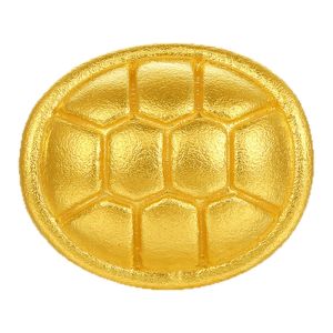 Lucky Gold Bead Turtle Shell Pattern