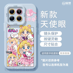 เคสโทรศัพท์ซิลิโคนสำหรับผู้หญิง รุ่น Xiaomi 17 14pro 13ultra 12pro 15 รุ่นเยาวชน ลายการ์ตูน ป้องกันการตกหล่น ฝาหลัง