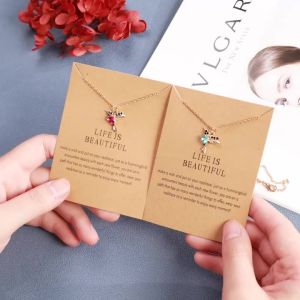 New Trendy Crystal Hummingbird Necklace For Women Fashion Jewelry Elegant Gold Color Chain Birds Animal Pendant Choker Collares