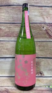 Rượu Sake Sakuragao Tokubetsu Honjozo 15% 1.8L Nhật Bản | Chai lớn đãi tiệc uống lạnh ngon