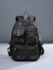 spaceman | กระเป๋าเป้สะพายหลังผ้าอ็อกซ์ฟอร์ดสำหรับเดินทางและเล่นกีฬา ความจุขนาดใหญ่ กระเป๋าใส่คอมพิวเตอร์ กระเป๋าหนังสือแบบใหม่สำหรับนักเรียน กระเป๋าเป้สะพายไหล่แบบลำลองสำหรับผู้ชาย