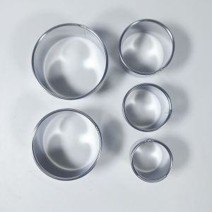 Set Cetakan Kue Stainless Steel Premium dengan Wadah Penyimpanan - Cetakan Hiasan Desain Modern 11 PCS