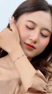 Panlandwoo - Gelang Tangan Stainless Wanita Mostly Adjustable