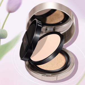 2 In 1 Air Cushion Powder Light Moisturizing Concealer Foundation Cream Setting Powder