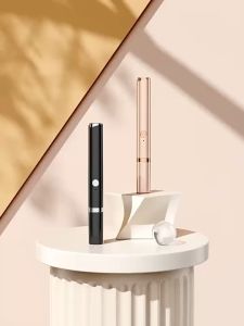 2IN1 Electric Eyelash Curler Eyebrow Trimmer Quick Heating USB Rechargeable Eyelash Curler Heating & Long-Lasting Curling Effect Tool Mini Long Lasting Makeup Tool Beauty