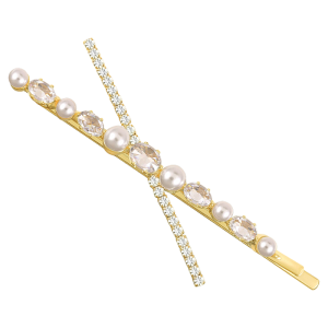 New Premium Cross Pearl Side Clip