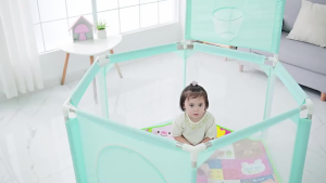 ⏰ <LazMall> BabyBloo Hexagon Playpen Playground Kids Safety Play Fence Guardrail Playhouse Crawling Playmat Indoor Game Toy