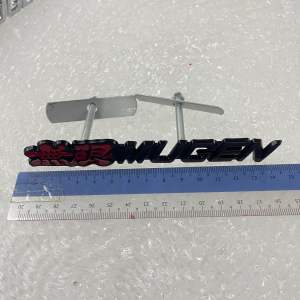 emblem mugen grill ada braket kat belakang