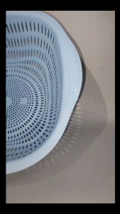 PLASTIC OVAL MULTIPURPOSE FOOD STRAINER FRUIT AND VEGETABLE COLANDER BASKET AND TRAY/STRAINER/SALAAN