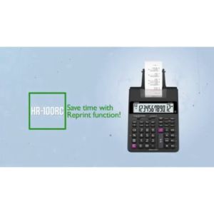 Casio HR-100 / HR-100RC Compact Printer with 12 Digits