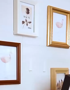 12 Pairs Punch Free Frame Tape Strips / Picture Hanging Sticky Strips